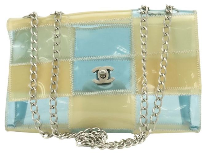 Borsa a Spalla Chanel Chocolate Bar - vista 2