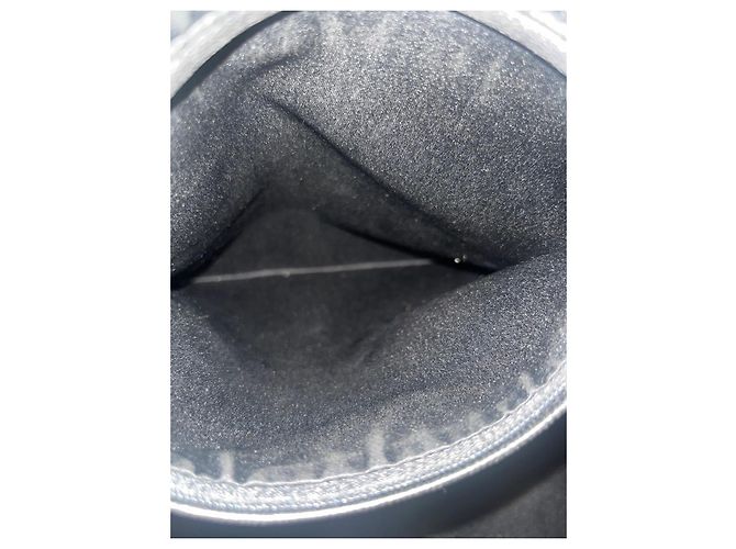 Yves Saint Laurent Downtown Borsa Tote Pelle Vernice Nera Nero - vista 16
