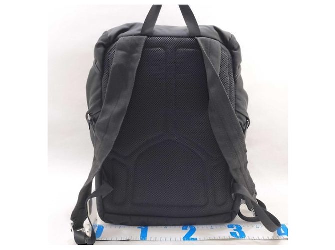 Mochila Prada Triangle 2VZ062 Negro - vista 2