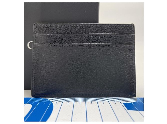 Tarjetero de cuero negro Gucci - vista 2
