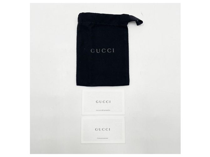 Tarjetero de cuero negro Gucci - vista 9
