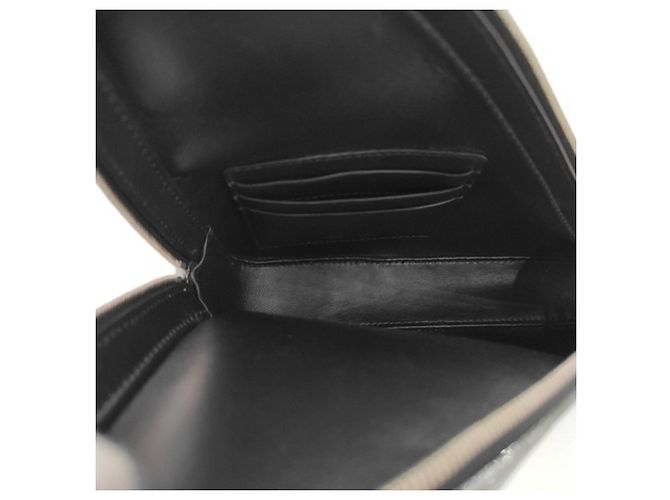 Clutch Triangle Glitter Balenciaga Argento - vista 7
