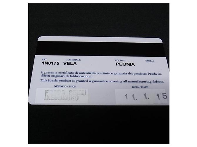 Saffiano Pochette Prada Pink Triangle Rosa - vista 5