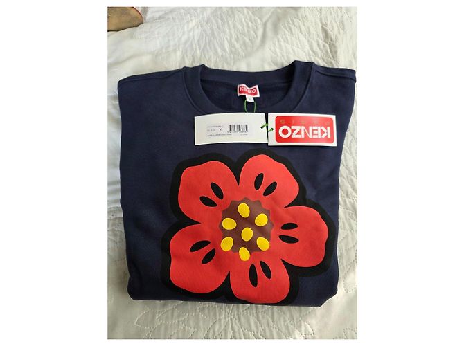 Kenzo Paris Boke Flowers Sweatshirt - Dunkelblau, XL - Ansicht 3