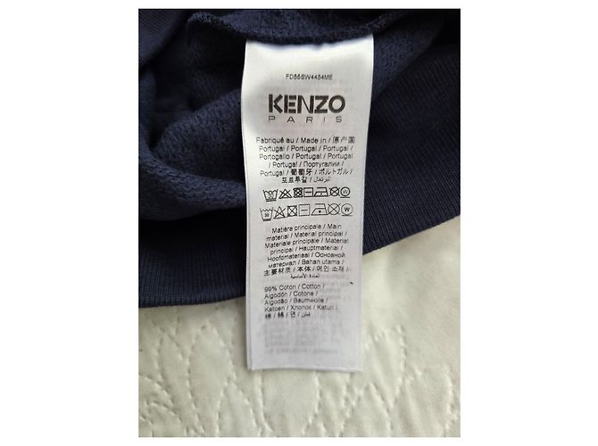 Kenzo Paris Boke Flowers Sweatshirt - Dunkelblau, XL - Ansicht 6