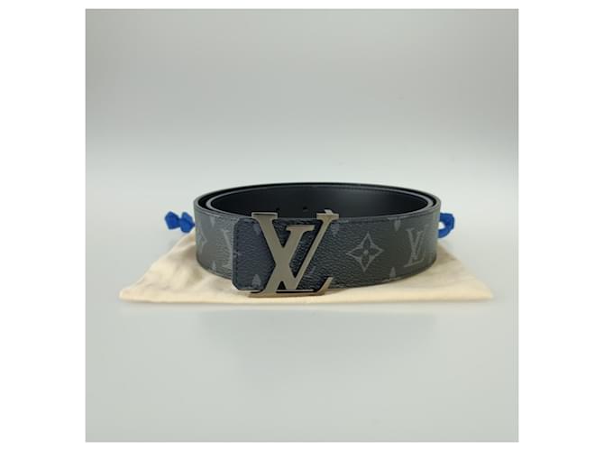 Louis Vuitton Monogram Eclipse Gürtel Schwarz - Ansicht 9
