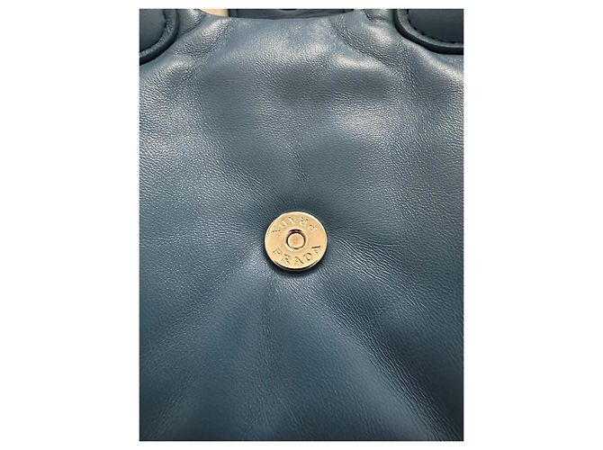 Prada Re-Edition 2002 Borsa a tracolla in pelle - Blu - vista 2