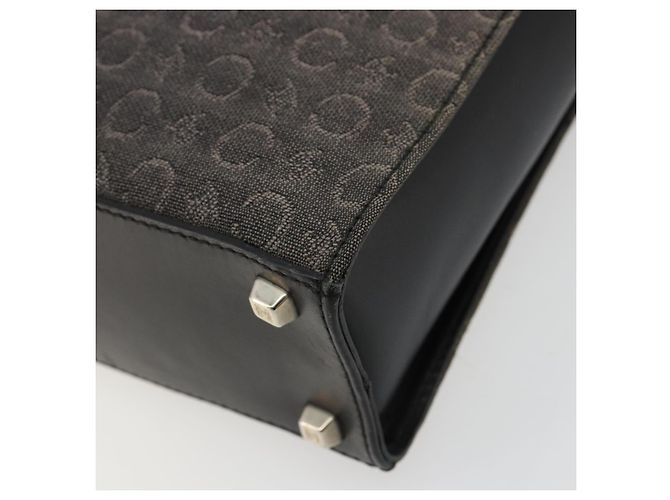 Céline Borsa CELINE C Sulky Nera Argento Auth ka4570 Nero - vista 10