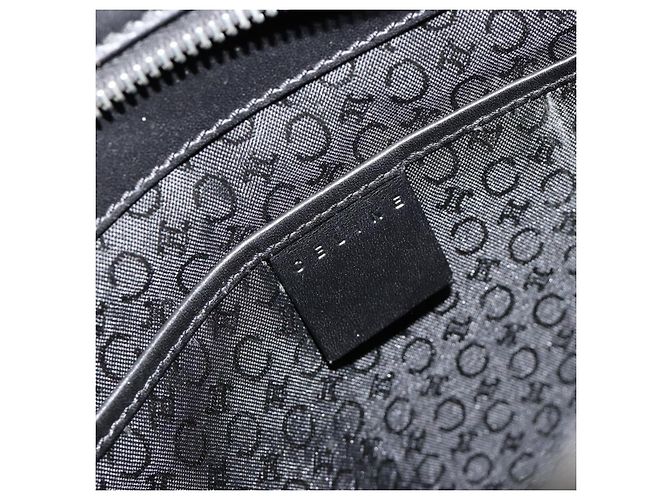 Céline Borsa CELINE C Sulky Nera Argento Auth ka4570 Nero - vista 15