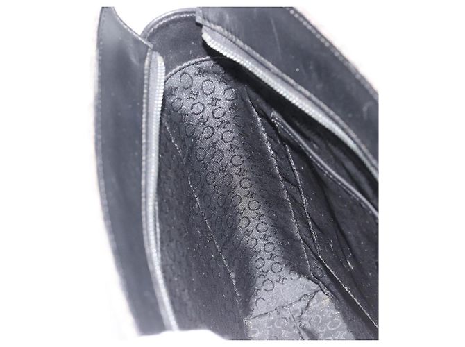 Céline Borsa CELINE C Sulky Nera Argento Auth ka4570 Nero - vista 18