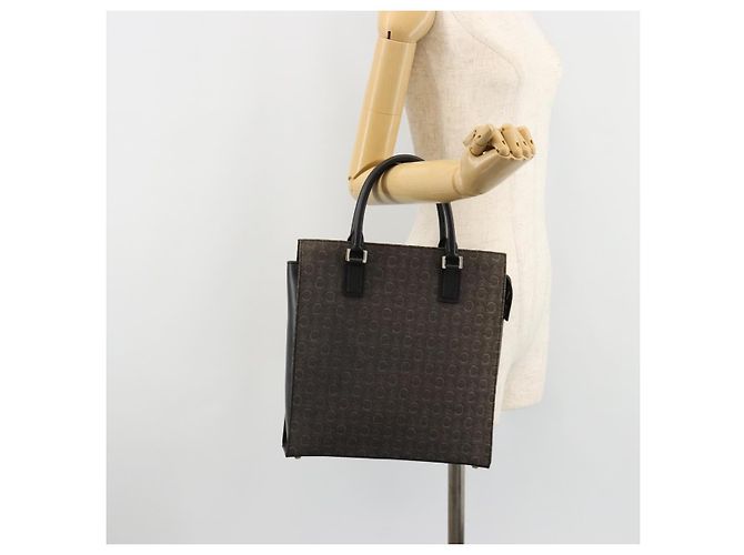 Céline Borsa CELINE C Sulky Nera Argento Auth ka4570 Nero - vista 21