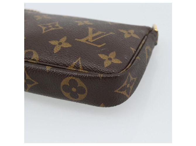 LOUIS VUITTON Monogram Mini Pochette Accessoires Pochette N41667 LV Auth 184348A Monogramma - vista 15