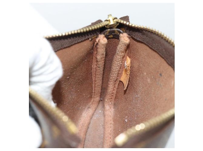 LOUIS VUITTON Monogram Mini Pochette Accessoires Pochette N41667 LV Auth 184348A Monogramma - vista 19