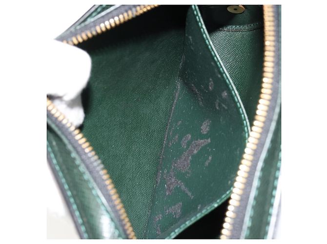 LOUIS VUITTON Clutch Taiga Baikal Epicea M30184 LV Auth ka4580 - vista 10