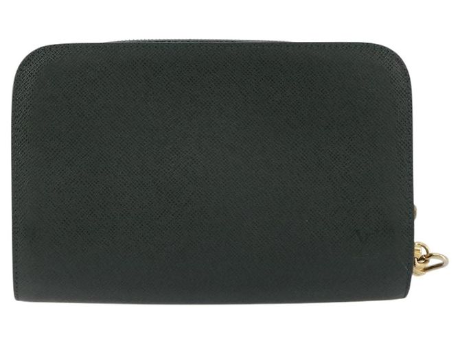 LOUIS VUITTON Clutch Taiga Baikal Epicea M30184 LV Auth ka4580 - vista 13