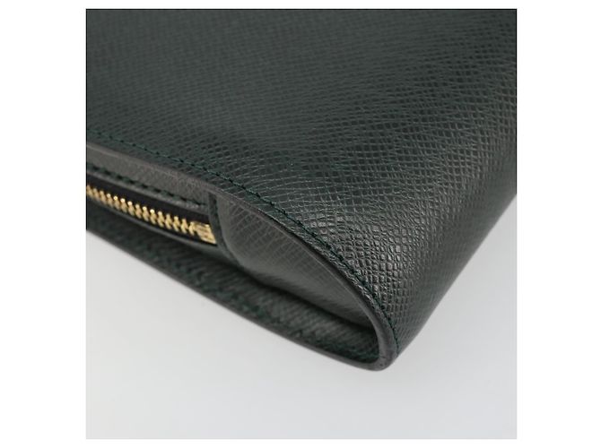 LOUIS VUITTON Clutch Taiga Baikal Epicea M30184 LV Auth ka4580 - vista 14