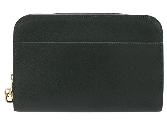 LOUIS VUITTON Clutch Taiga Baikal Epicea M30184 LV Auth ka4580 - vista 2