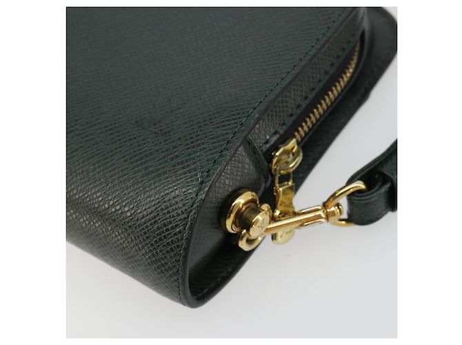 LOUIS VUITTON Clutch Taiga Baikal Epicea M30184 LV Auth ka4580 - vista 7