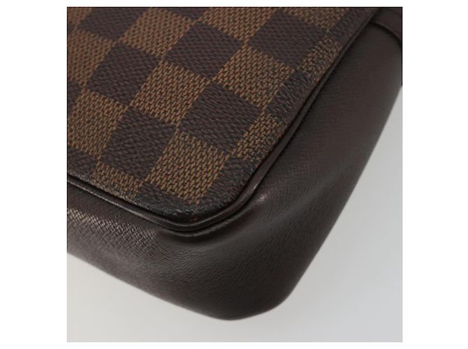 LOUIS VUITTON Damier Ebene Trousse Makeup Pouch N51982 LV Auth 184137 - vista 15