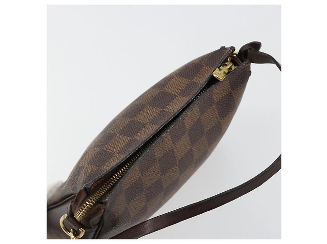 LOUIS VUITTON Damier Ebene Trousse Makeup Pouch N51982 LV Auth 184137 - vista 6