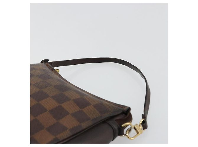 LOUIS VUITTON Damier Ebene Trousse Makeup Pouch N51982 LV Auth 184137 - vista 8