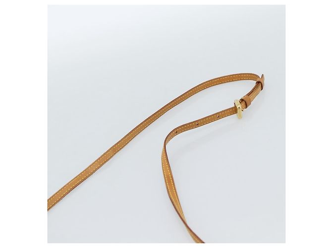 LOUIS VUITTON Monogram Vernis Pochette Fleur Bag Yellow M91118 LV Auth ka4561 Giallo - vista 8