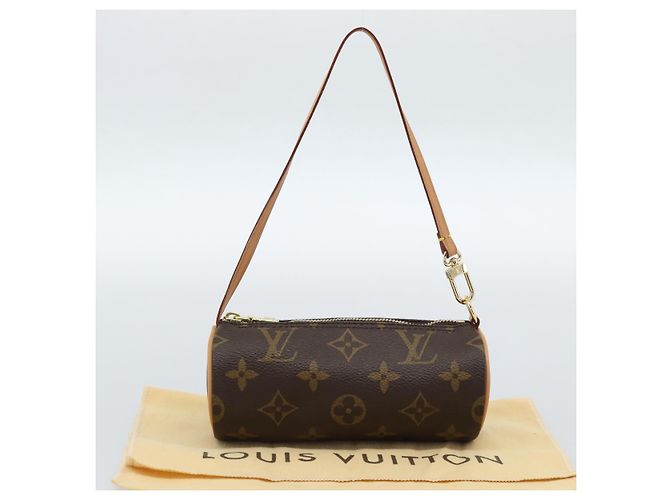 LOUIS VUITTON Monogram Papillon Pouch LV Auth 184345V - view 12