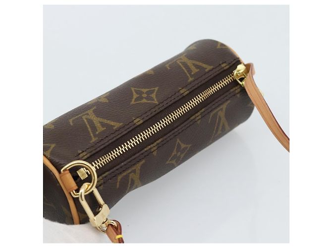 LOUIS VUITTON Monogram Papillon Pouch LV Auth 184345V - view 6