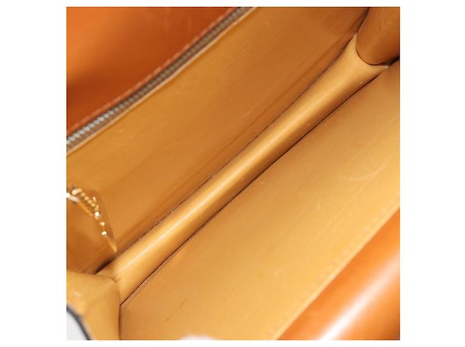 Céline Borsa CELINE in pelle beige oro Auth 183777 D'oro - vista 17