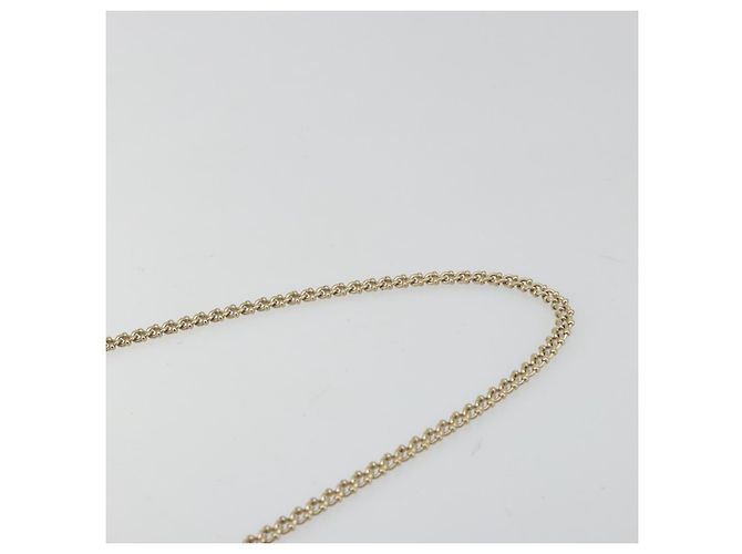 CHANEL Chain Shoulder Bag Lammleder Gold CC Auth 182577A Golden - Ansicht 8