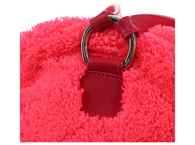 CHANEL Matelasse Chain Backpack pile Pink Silver CC Auth 181955M Argento Rosa - vista 16