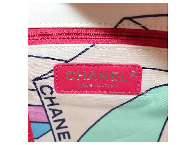 CHANEL Matelasse Chain Backpack pile Pink Silver CC Auth 181955M Argento Rosa - vista 22
