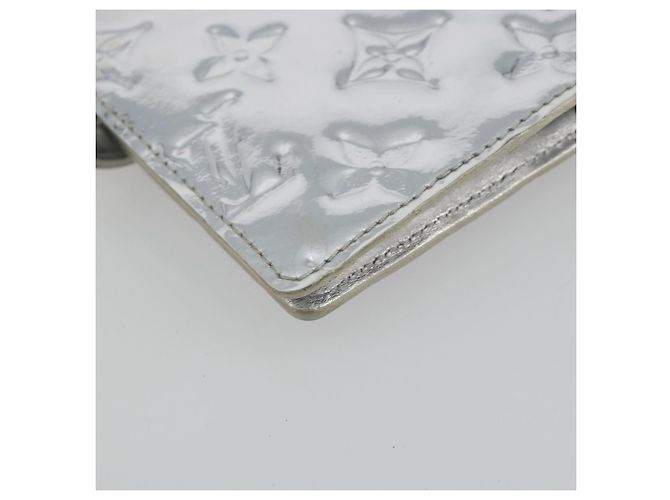 LOUIS VUITTON Monogram Miroir Agenda PM Planner Cover Silver R20963 Auth 180884A Plata - vista 17