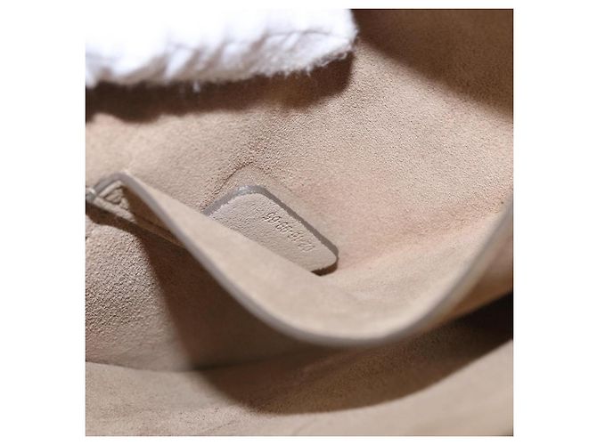 Chloé Borsa a Spalla Chloe Fay Scamosciata Marrone Oro Auth 183119A D'oro - vista 23