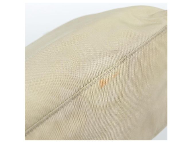 Borsa GUCCI in tela e pelle beige argento 000 0602 Auth ka4572 - vista 14