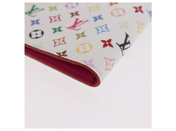 LOUIS VUITTON Porta passaporto Couverture Multicolor Bianco M14178 Auth 184263SAM - vista 14