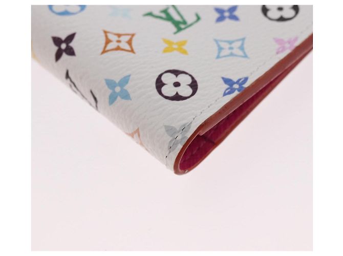 LOUIS VUITTON Porta passaporto Couverture Multicolor Bianco M14178 Auth 184263SAM - vista 15