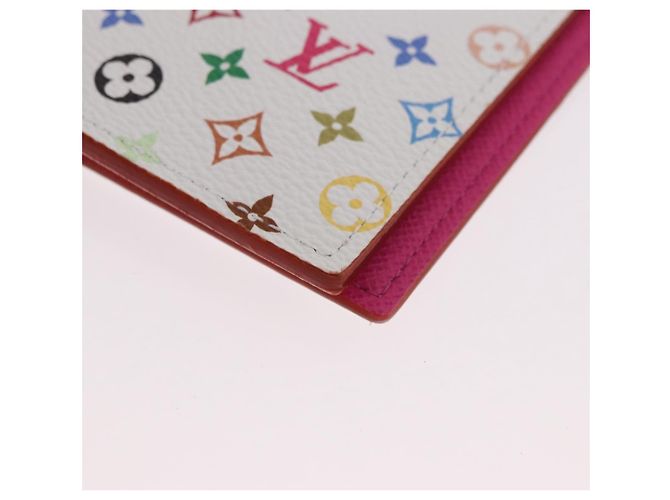 LOUIS VUITTON Porta passaporto Couverture Multicolor Bianco M14178 Auth 184263SAM - vista 16