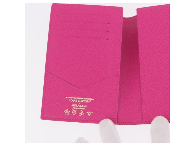 LOUIS VUITTON Porta passaporto Couverture Multicolor Bianco M14178 Auth 184263SAM - vista 17