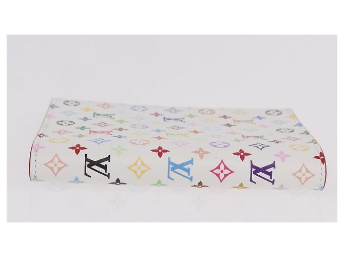 LOUIS VUITTON Porta passaporto Couverture Multicolor Bianco M14178 Auth 184263SAM - vista 3