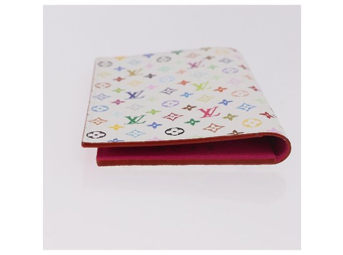 LOUIS VUITTON Porta passaporto Couverture Multicolor Bianco M14178 Auth 184263SAM - vista 6