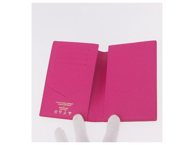 LOUIS VUITTON Porta passaporto Couverture Multicolor Bianco M14178 Auth 184263SAM - vista 8