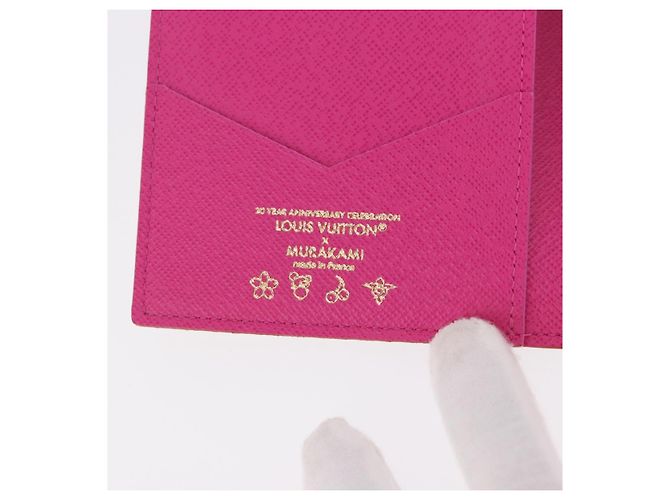 LOUIS VUITTON Porta passaporto Couverture Multicolor Bianco M14178 Auth 184263SAM - vista 9