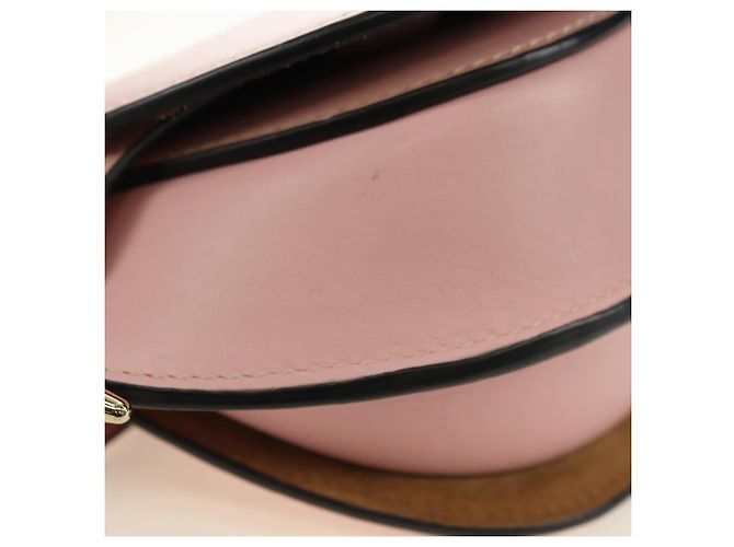 LOEWE Gate Dual Waist bag Leather Pink Gold Auth 182911M Rosa D'oro - vista 14