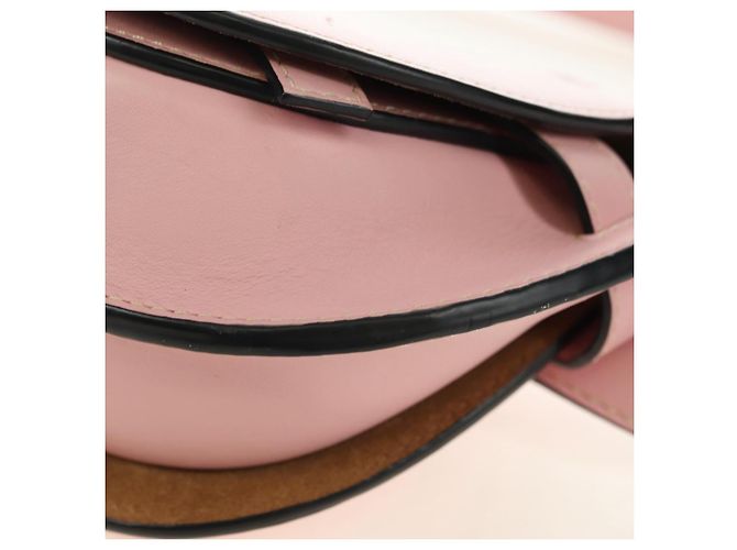 LOEWE Gate Dual Waist bag Leather Pink Gold Auth 182911M Rosa D'oro - vista 15