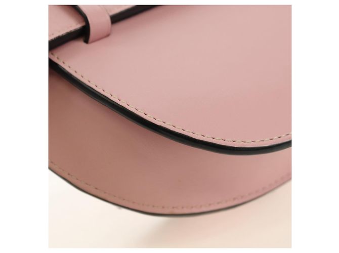 LOEWE Gate Dual Waist bag Leather Pink Gold Auth 182911M Rosa D'oro - vista 16