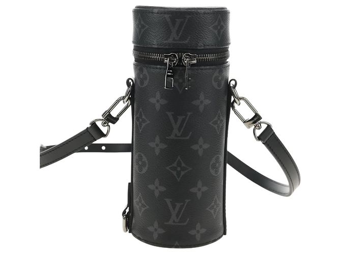 LOUIS VUITTON Monogram Eclipse Porta Bottiglia GI0398 Auth 171298V Monogramma - vista 13
