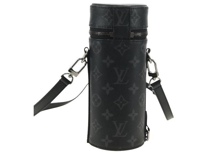 LOUIS VUITTON Monogram Eclipse Porta Bottiglia GI0398 Auth 171298V Monogramma - vista 2