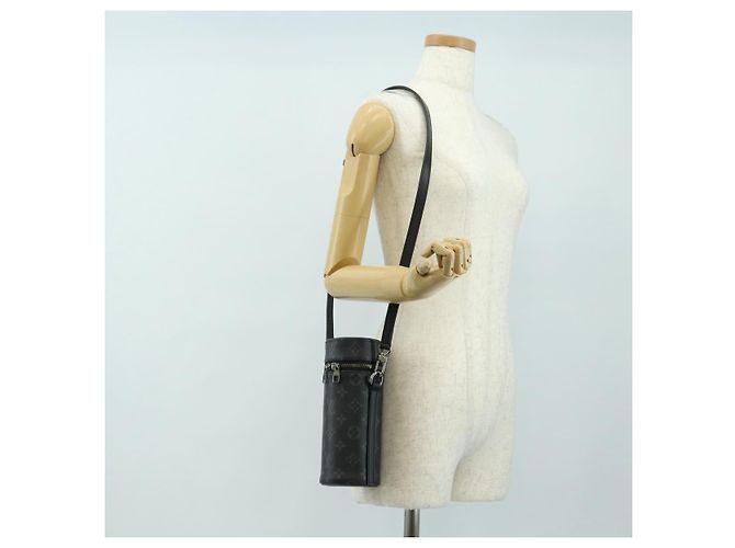 LOUIS VUITTON Monogram Eclipse Porta Bottiglia GI0398 Auth 171298V Monogramma - vista 26