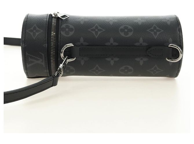 LOUIS VUITTON Monogram Eclipse Porta Bottiglia GI0398 Auth 171298V Monogramma - vista 3